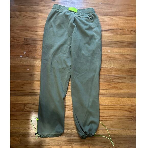 Champion Sideline Jogger – Olive & Neon Athletic Pants - Picture 8 of 10